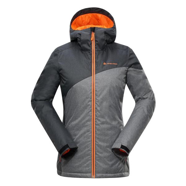 ALPINE PRO ALEDA NEUTRÁLNÍ / ZEMITÁ Dámská Bunda L