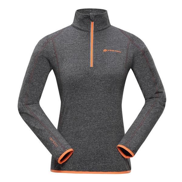 ALPINE PRO KATO 2 NEUTRÁLNÍ / ZEMITÁ Dámská Mikina XL