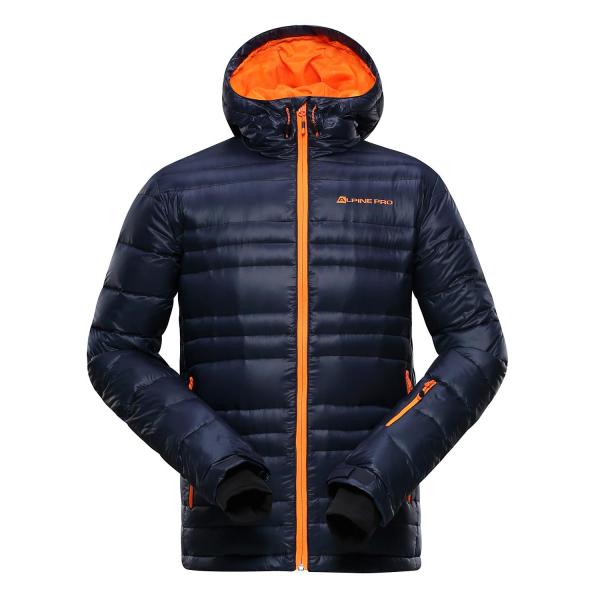 ALPINE PRO ISKUT MODRÁ / TYRKYSOVĚ MODRÁ Pánská Bunda XXL