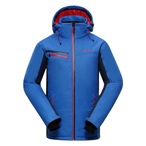 ALPINE PRO BAUDOUIN MODRÁ / TYRKYSOVĚ MODRÁ Pánská Bunda XXL