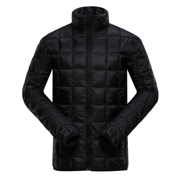 ALPINE PRO AMRUT NEUTRÁLNÍ / ZEMITÁ Pánská Bunda S