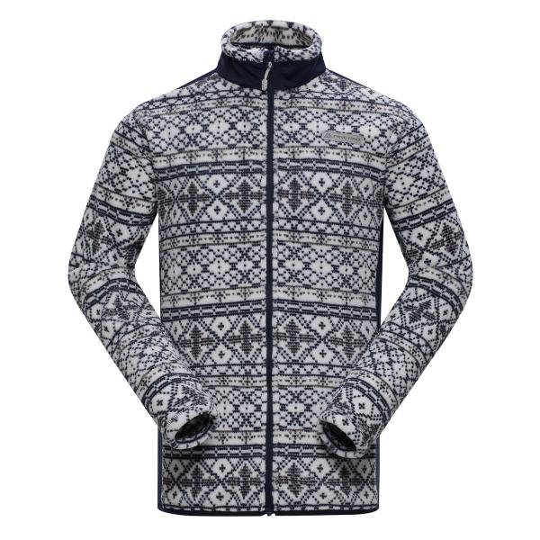 ALPINE PRO ELK 3 NEUTRÁLNÍ / ZEMITÁ Pánská Mikina XL