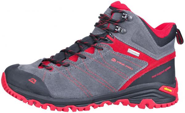 ALPINE PRO TRIGLAV MID ORANŽOVÁ / ČERVENÁ Unisex Obuv outdoor 37