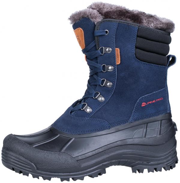 ALPINE PRO SAMKOS MODRÁ / TYRKYSOVĚ MODRÁ Unisex Obuv zimní 41