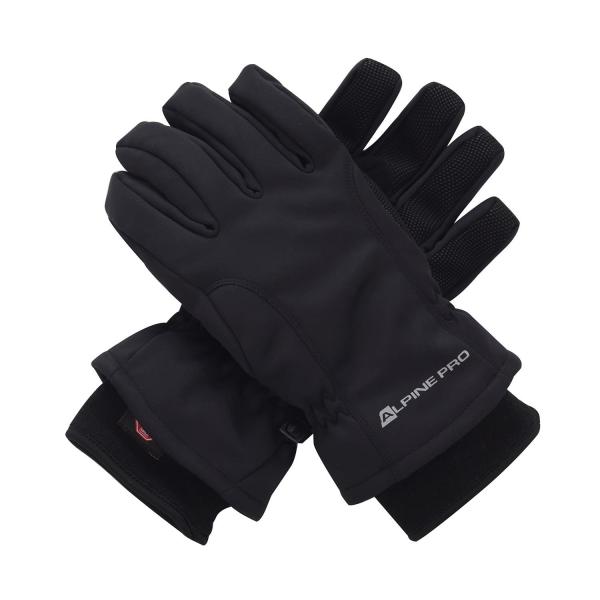 ALPINE PRO KAHUGEN NEUTRÁLNÍ / ZEMITÁ Unisex Rukavice L