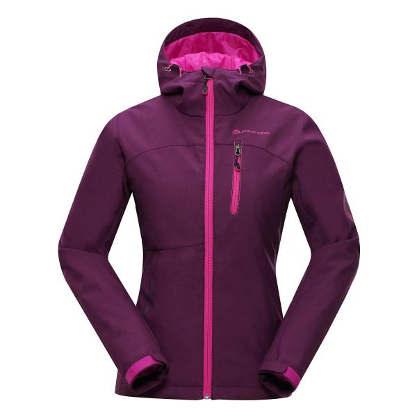 ALPINE PRO TAKHA INS. RŮŽOVÁ / FIALOVÁ Dámská Bunda XS