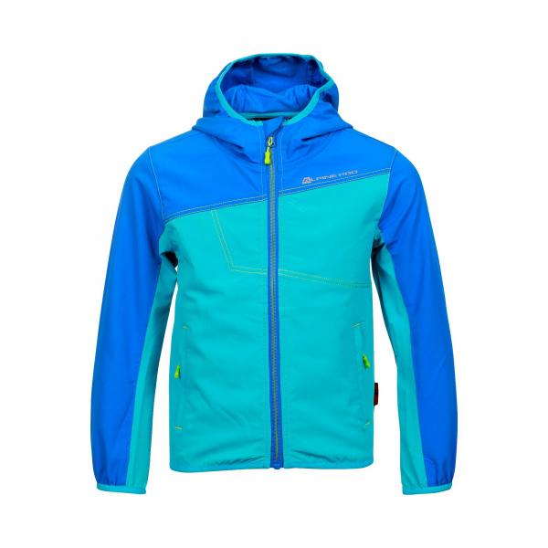 ALPINE PRO BRENNIBO MODRÁ / TYRKYSOVĚ MODRÁ Dětská Bunda 116-122
