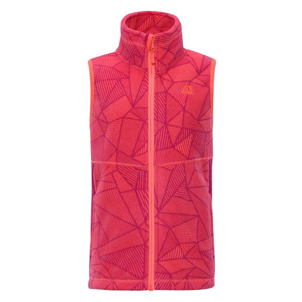 ALPINE PRO ELENO RŮŽOVÁ / FIALOVÁ Dětská Vesta 152-158