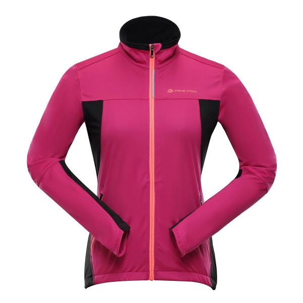 ALPINE PRO HESTA RŮŽOVÁ / FIALOVÁ Dámská Bunda S