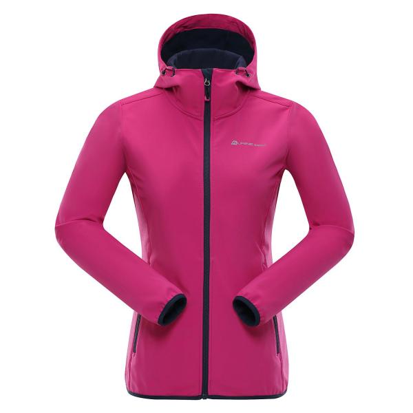 ALPINE PRO NOOTKA 2 RŮŽOVÁ / FIALOVÁ Dámská Bunda S