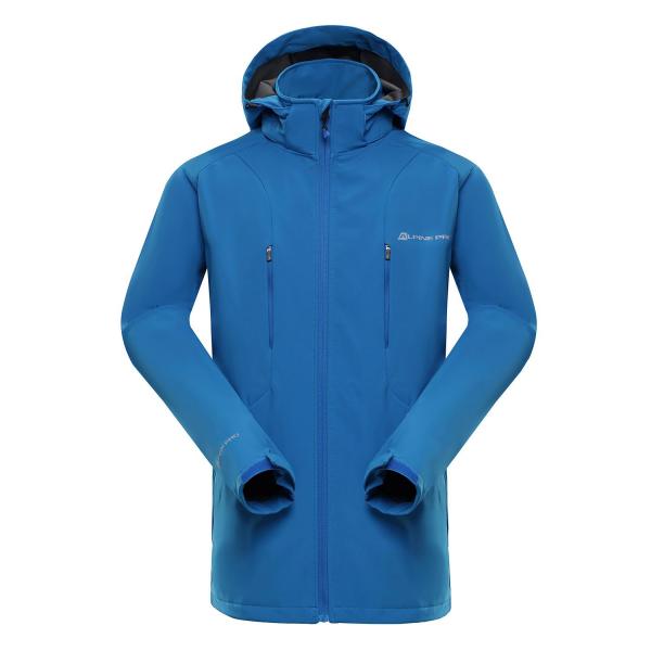 ALPINE PRO ATER MODRÁ / TYRKYSOVĚ MODRÁ Pánská Bunda XL