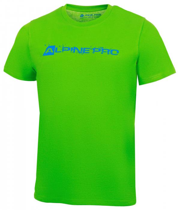 ALPINE PRO ATALA 2 ZELENÁ / TYRKYSOVĚ ZELENÁ Pánské Triko S