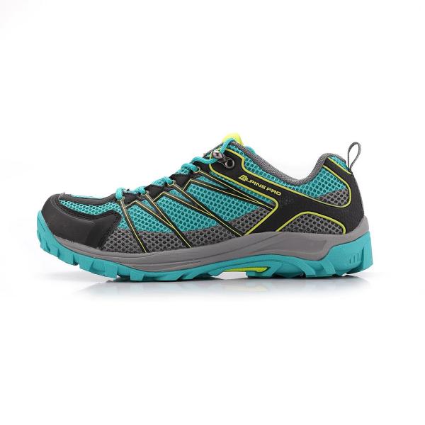 ALPINE PRO BARGAU ZELENÁ / TYRKYSOVĚ ZELENÁ Unisex Obuv outdoor 38