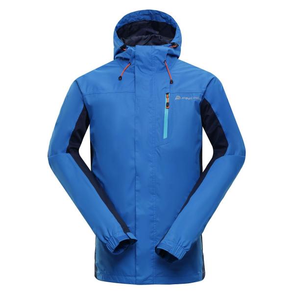 ALPINE PRO WINTON MODRÁ / TYRKYSOVĚ MODRÁ Pánská Bunda S