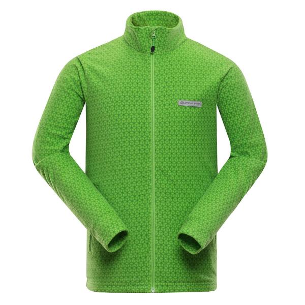 ALPINE PRO KIER 2 ZELENÁ / TYRKYSOVĚ ZELENÁ Pánská Mikina L