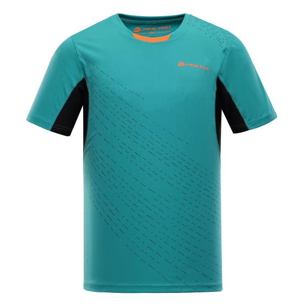 ALPINE PRO HETT ZELENÁ / TYRKYSOVĚ ZELENÁ Pánské Triko S