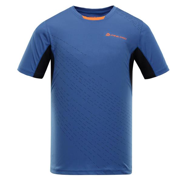 ALPINE PRO HETT MODRÁ / TYRKYSOVĚ MODRÁ Pánské Triko XXL