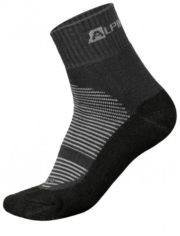ALPINE PRO MACCKO NEUTRÁLNÍ / ZEMITÁ Unisex Ponožky M