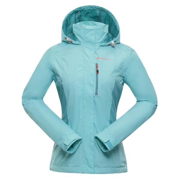 ALPINE PRO WINTONA MODRÁ / TYRKYSOVĚ MODRÁ Dámská Bunda M