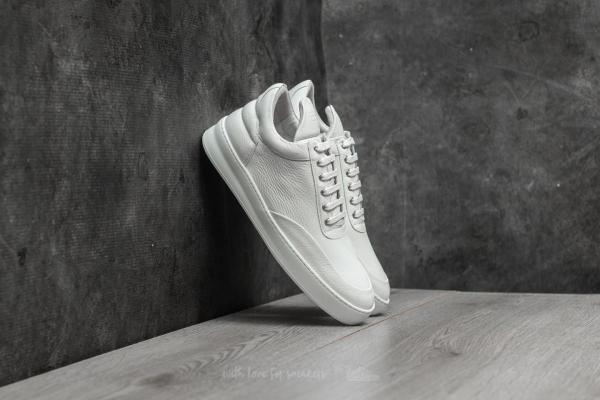 Filling Pieces W Low Top Grain White