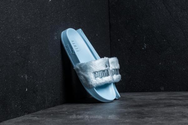 Puma Fenty Fur Slide Wns Cool Blue-Puma Silver