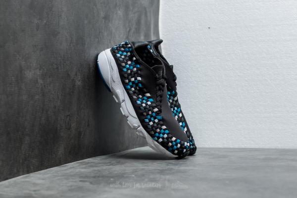 Nike Air Footscape Woven NM Black/ Blue Jay-White