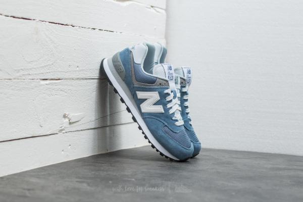 New Balance 574 Blue/ Grey/ White