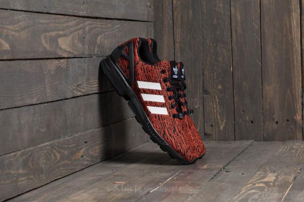 adidas ZX Flux Core Black/ Footwear White/ Red