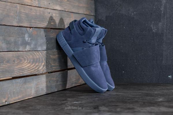 adidas Tubular Invader Strap Trace Blue/ Trace Blue/ Ftw White