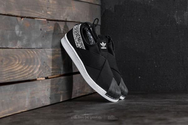 adidas Superstar Slip On W Core Black/ Ftw White