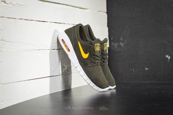 Nike Stefan Janoski Max Sequoia/ Circuit Orange