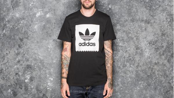 adidas Trefoil Solid Tee Black