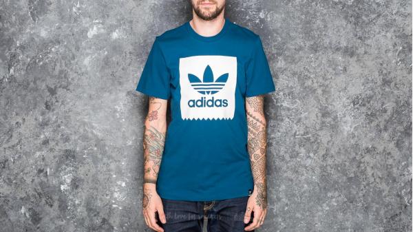 adidas Trefoil Solid Tee Blue Night