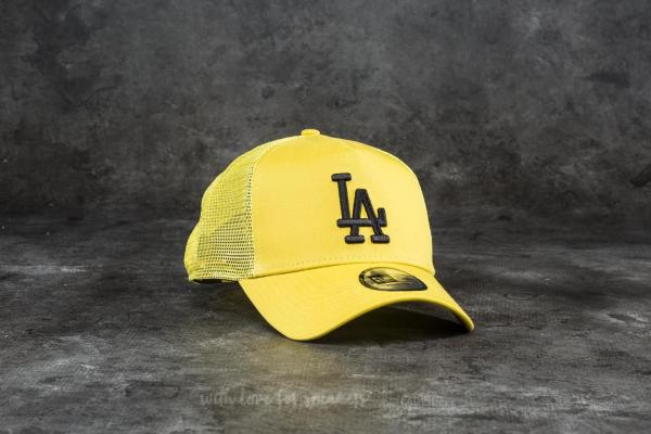 New Era 9Forty League Essential Los Angeles Dodgers Trucker Yellow/ Black