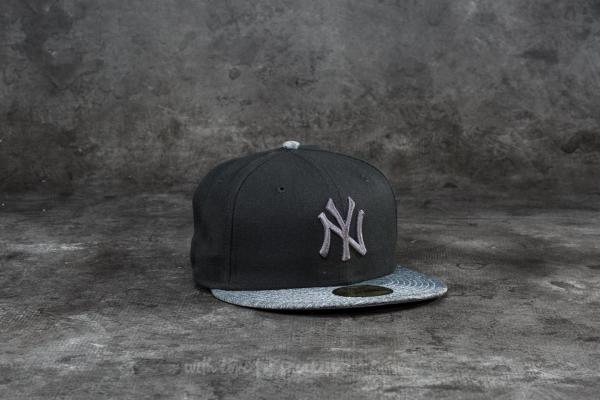 New Era 59Fifty Grey Collection New York Yankees Cap Black/ Grey Heather