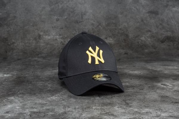 New Era 39Thirty League Essential New York Yankees Cap Black/ Yellow