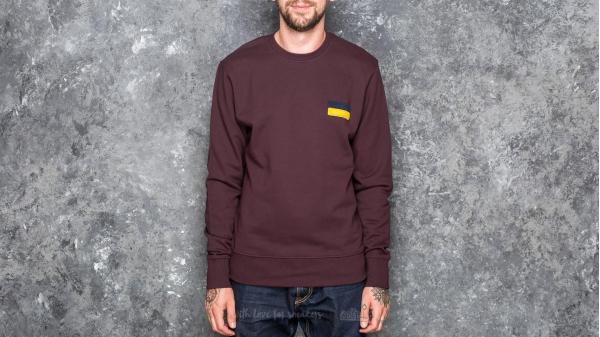 WOOD WOOD Parson Sweatshirt Burgundy