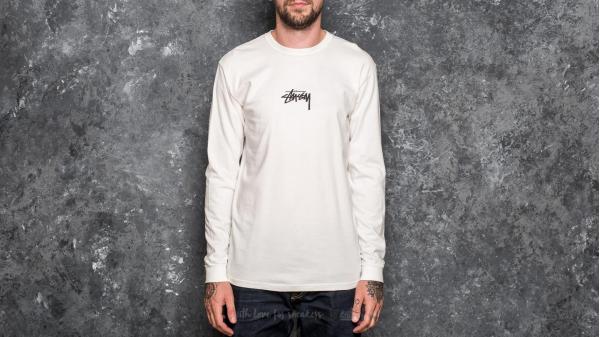 Stüssy Stock Pigment Dyed Longsleeve Tee Natural