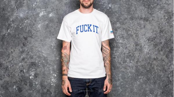 HUF Fuck It Arch Tee White