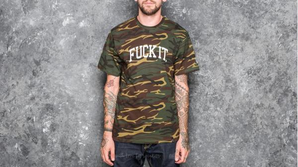 HUF Fuck It Arch Tee Camo