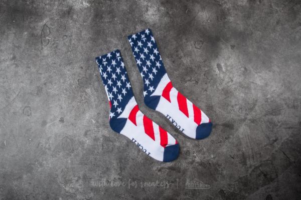 HUF Fuck It Flag Socks White