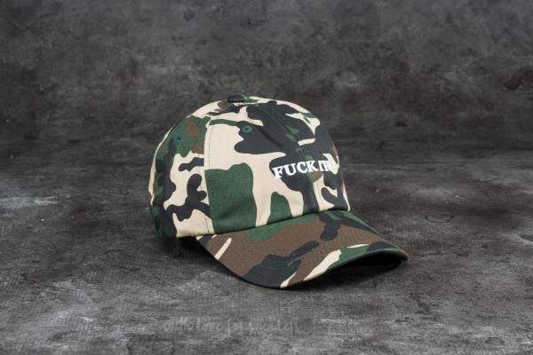 HUF Fuck It Dad Cap Camo