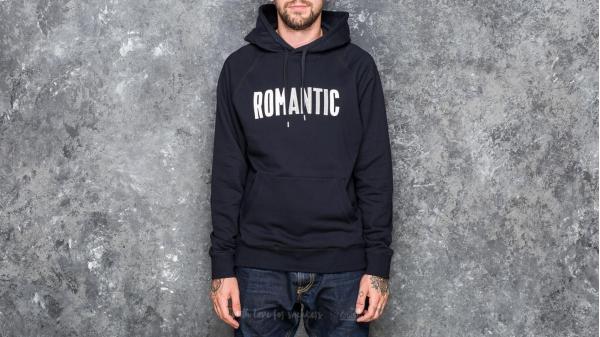 WOOD WOOD Fred Hoodie Navy
