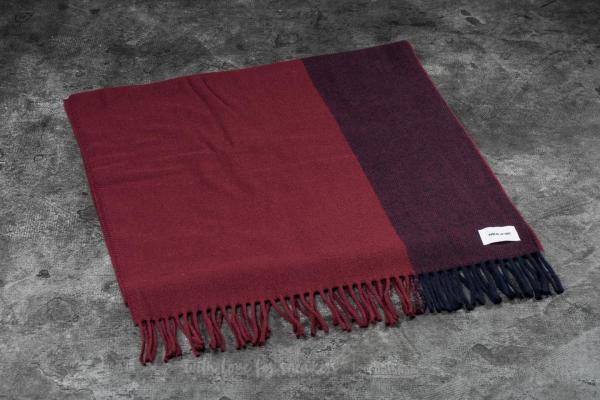 WOOD WOOD Kara Scarf Burgundy Stripe
