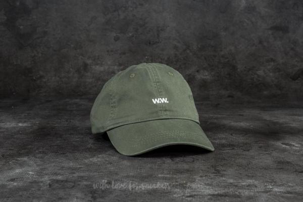 WOOD WOOD Low Profile Cap Dark Green