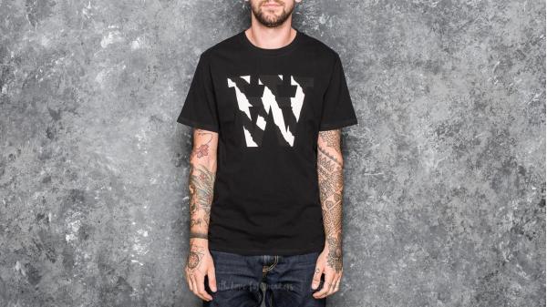 WOOD WOOD AA Two Tones T-Shirt Black