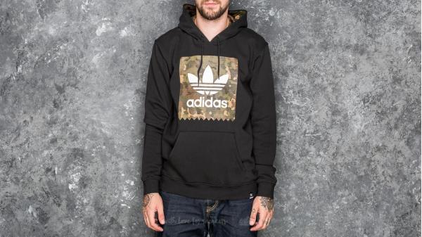 adidas Blackbird Camouflage Hoodie Black