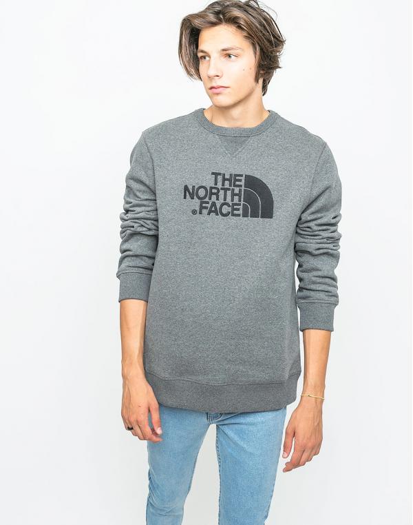 The North Face Drew Peak Crew TNF Medium Grey Heather S