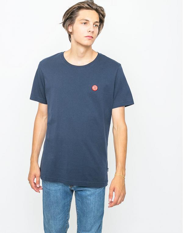 Logo tee WeSC Max Icon Patch Navy Blazer