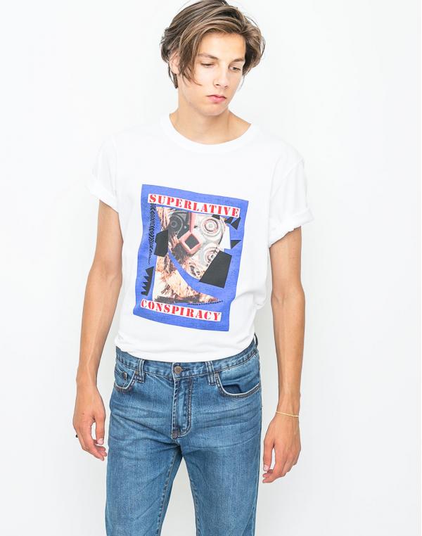WeSC Max Voodoo Collage White S